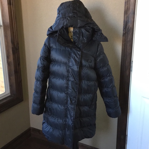nike hooded down jacket